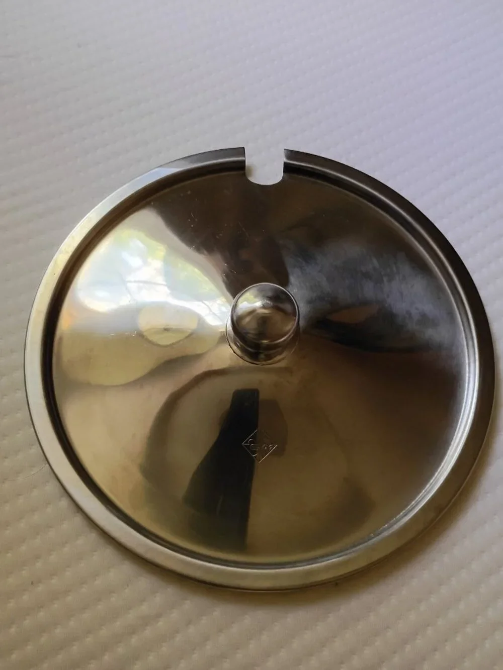 Rare NASM Holland America Line High Grade Stainless Steel Chafing Dish Lid Marit